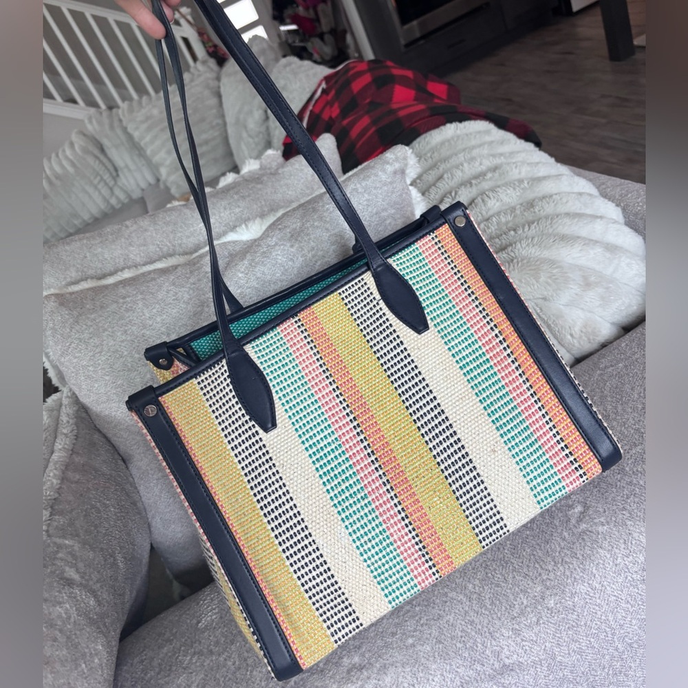 Kate Spade market fabric tote, bag - Picture 3 of 10